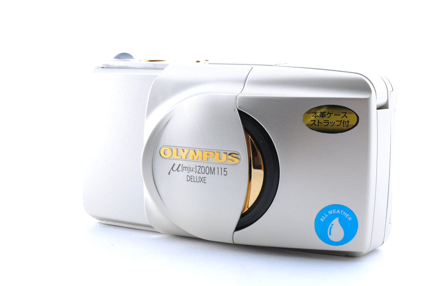 Olympus mju 115 Deluxe 35mm Point & Shoot Film Camera – Zoom Lens, MINT