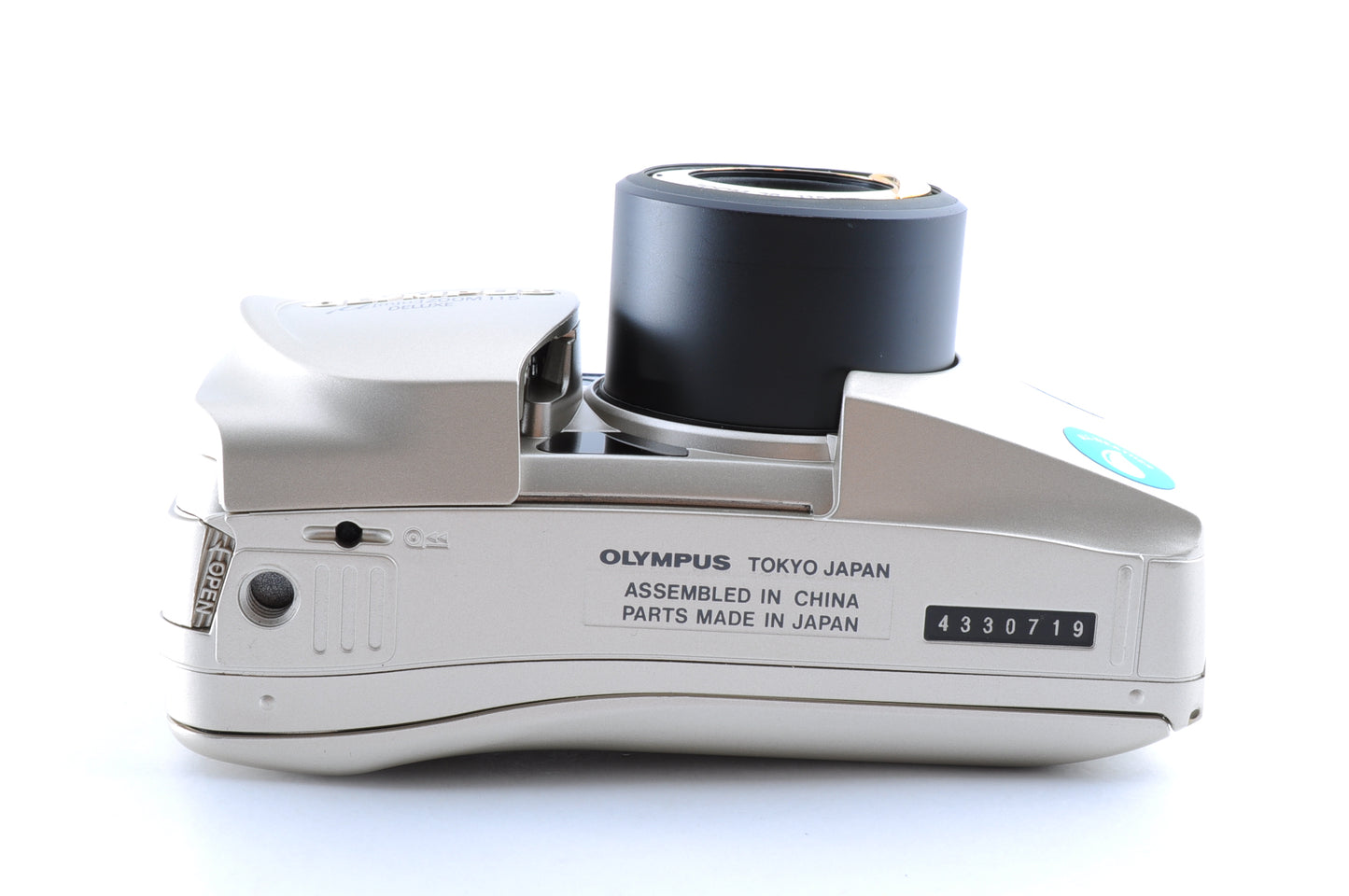 Olympus mju 115 Deluxe 35mm Point & Shoot Film Camera – Zoom Lens, MINT