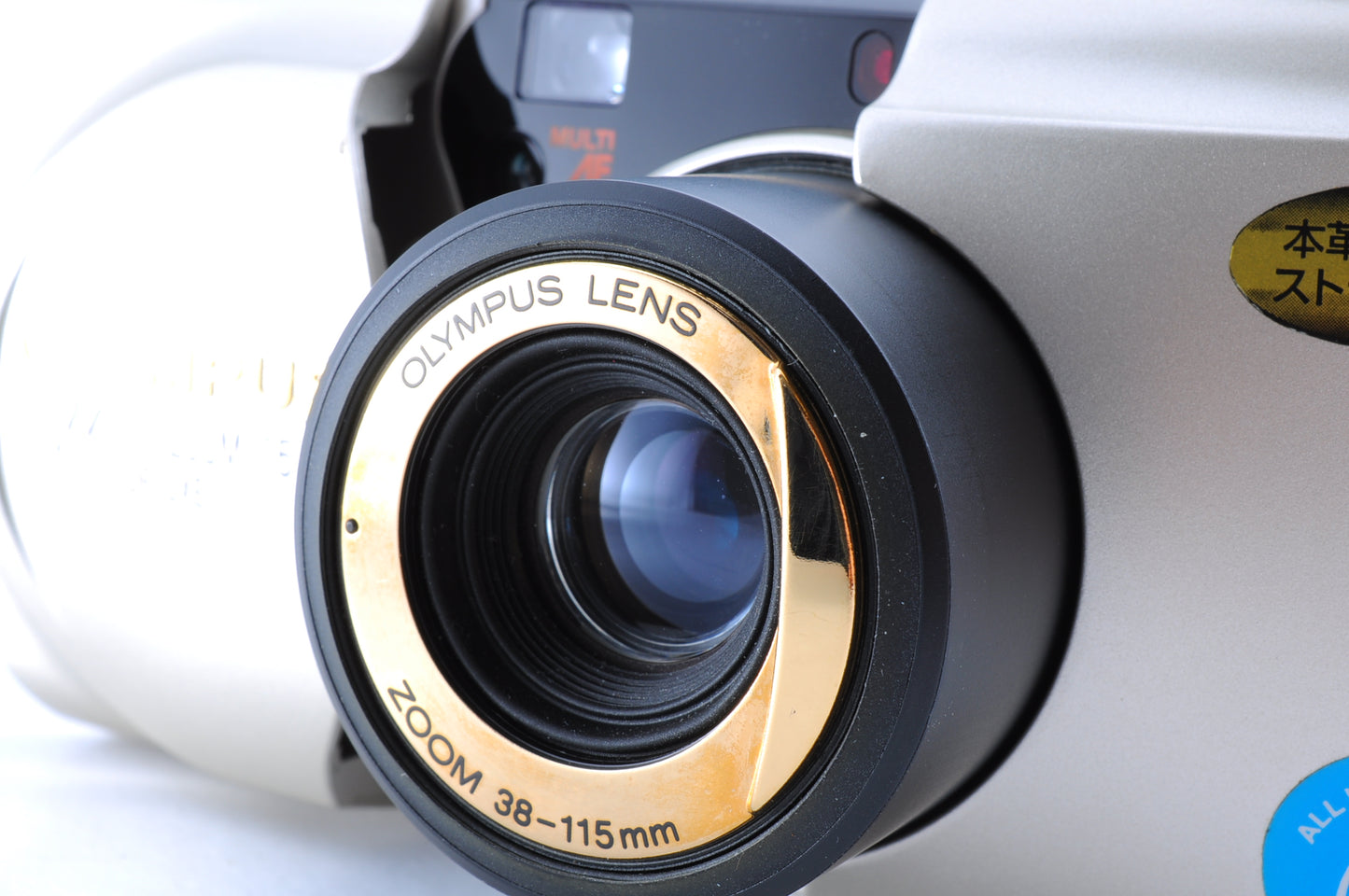 Olympus mju 115 Deluxe 35mm Point & Shoot Film Camera – Zoom Lens, MINT