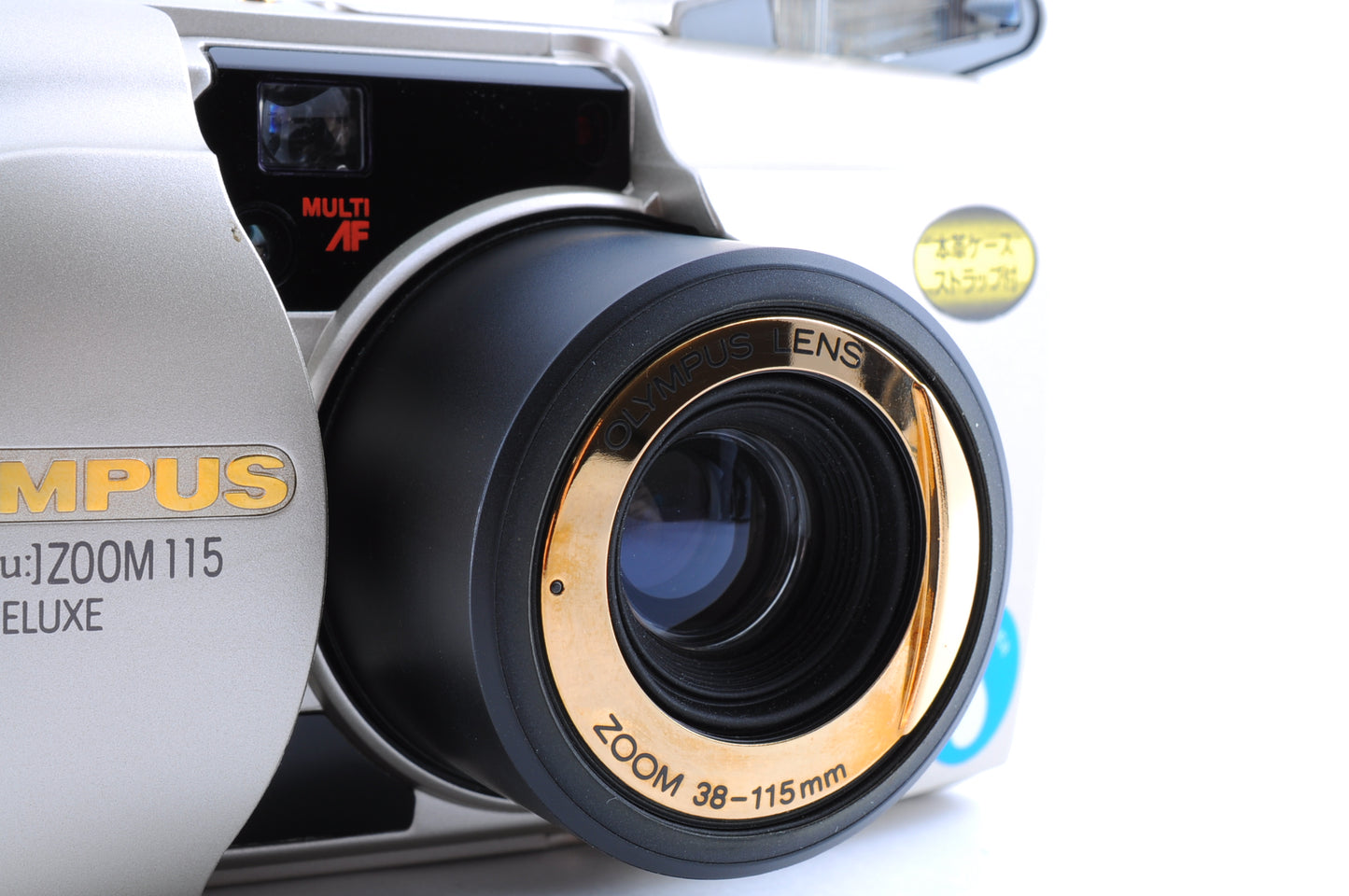 Olympus mju 115 Deluxe 35mm Point & Shoot Film Camera – Zoom Lens, MINT