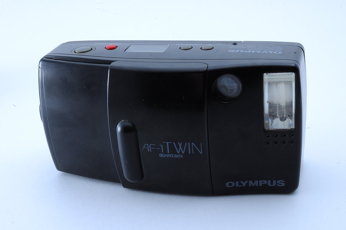 Tested [Near MINT]OLYMPUS AF-1 TWIN QD Point & Shoot 35mm Film Camera JAPAN