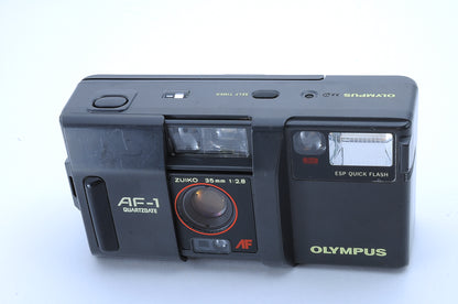 Tested Olympus AF-1 Quartz Date 35mm Point&Shoot Film Camera JAPAN [Near MINT]