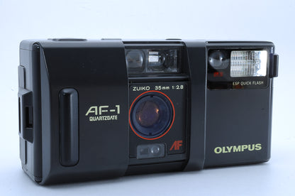 Tested [Near MINT] Olympus AF-1 Quartz Date 35mm Point&Shoot Film Camera JAPAN