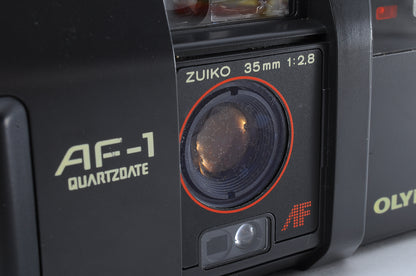 Tested [Near MINT] Olympus AF-1 Quartz Date 35mm Point&Shoot Film Camera JAPAN
