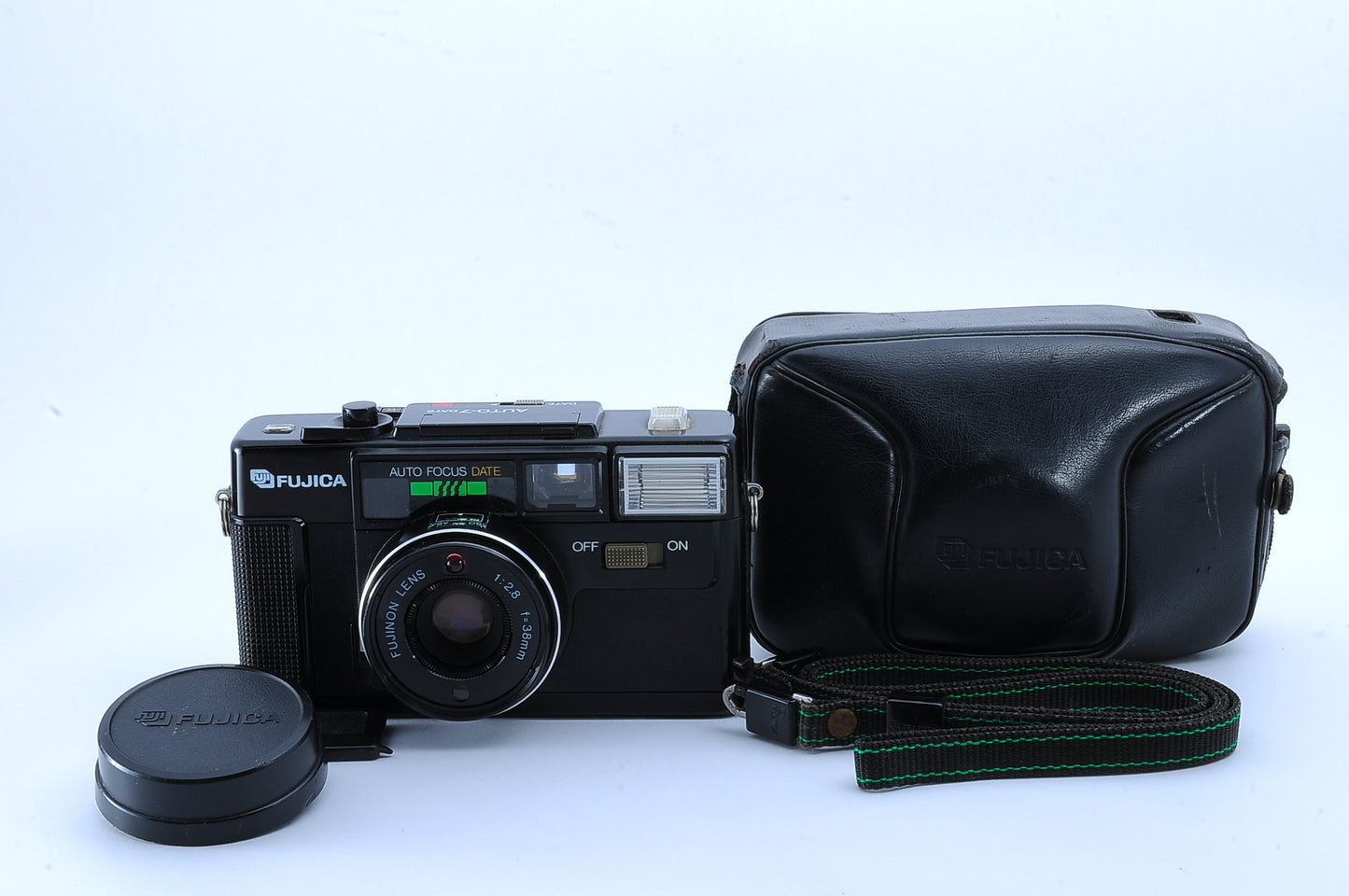 Allworks Fujifilm Fujica Auto-7 Date 35mm Point & Shoot Camera JAPAN [NEAR MINT]