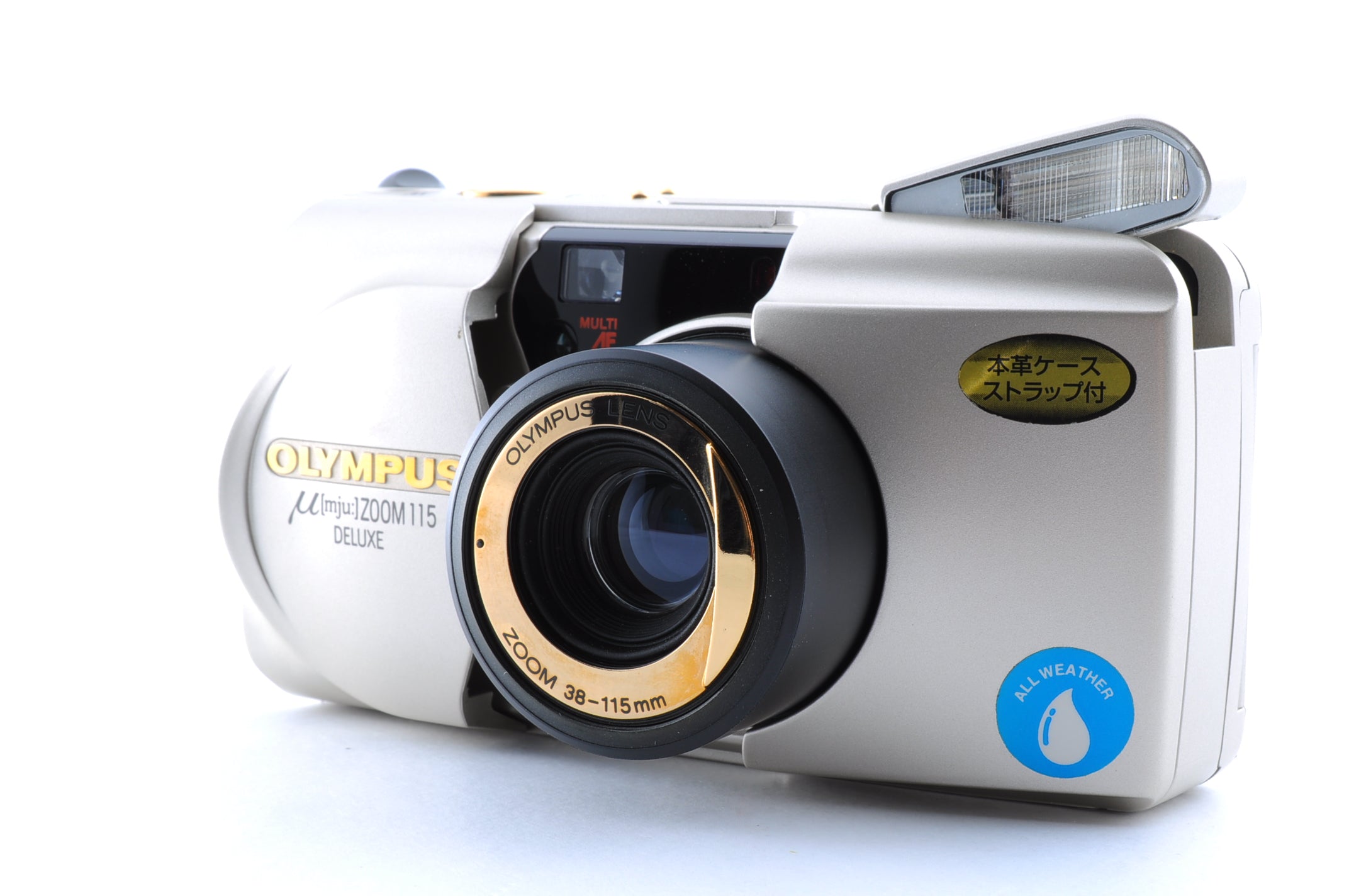 Olympus mju 115 Deluxe 35mm Point & Shoot Film Camera – Zoom