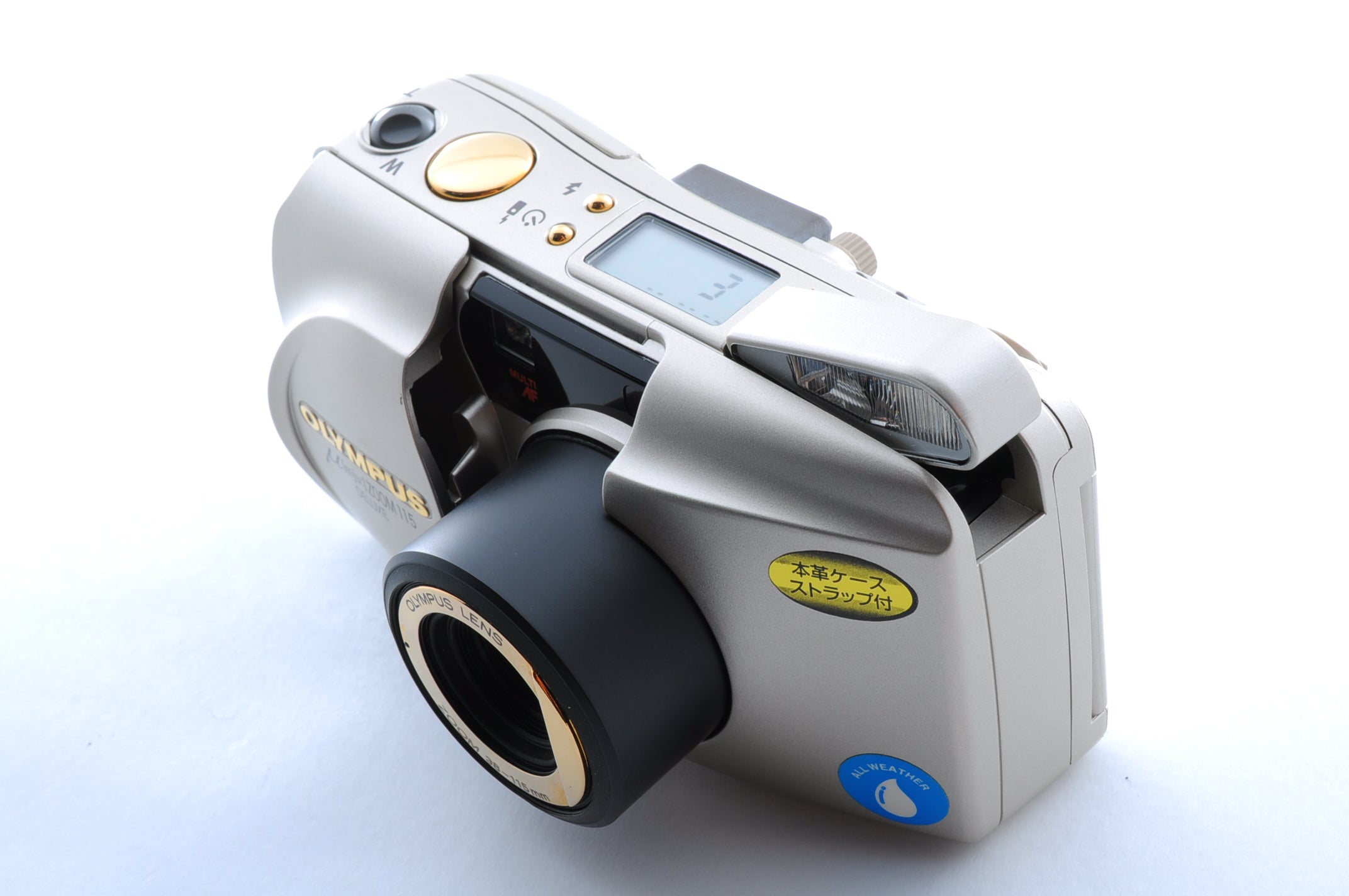 Olympus mju 115 Deluxe 35mm Point & Shoot Film Camera – Zoom Lens