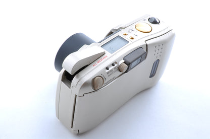 Olympus mju 115 Deluxe 35mm Point & Shoot Film Camera – Zoom Lens, MINT