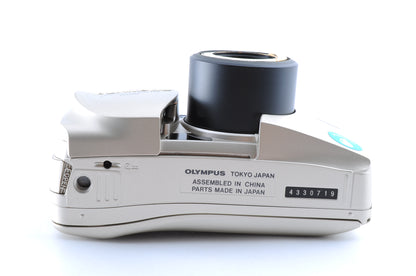 Olympus mju 115 Deluxe 35mm Point & Shoot Film Camera – Zoom Lens, MINT