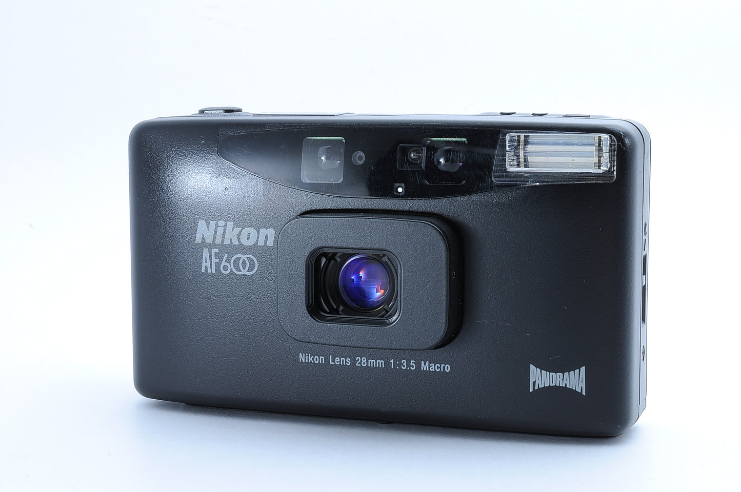 Nikon AF600 Black Panorama 35mm Point & Shoot Film Camera From JAPAN