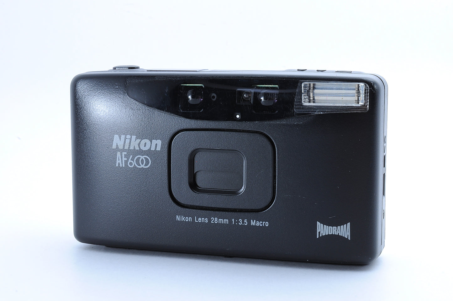 Nikon AF600 Black Panorama 35mm Point & Shoot Film Camera From JAPAN