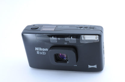 Nikon AF600 Black Panorama 35mm Point & Shoot Film Camera From JAPAN